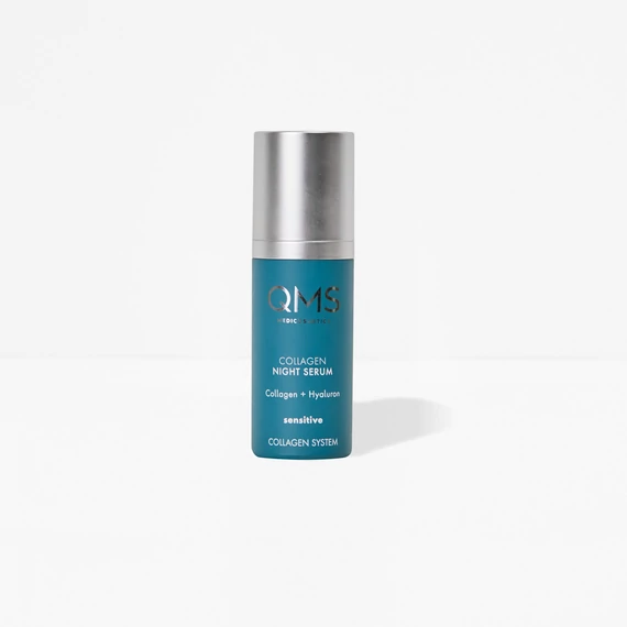 QMS COLLAGEN NIGHT SERUM SENSITIVE – Éjszakai kollagén szérum érzékeny bőrre – 30 ml